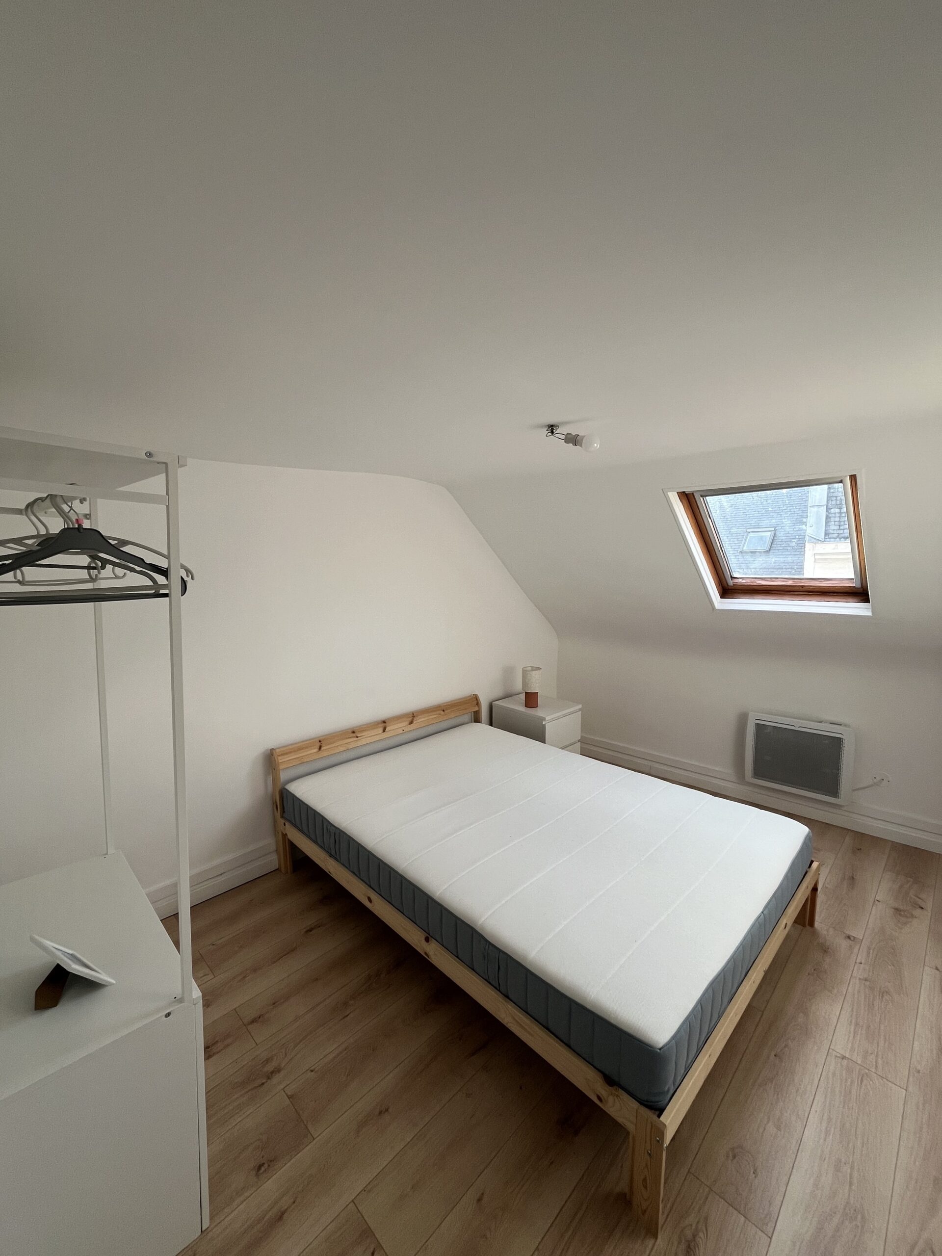 Rénovation chambre immeuble après travaux investissement locatif