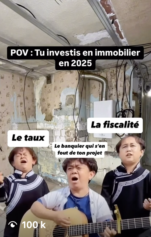 Investir en immobilier locatif en 2025 taux fiscalité banquier